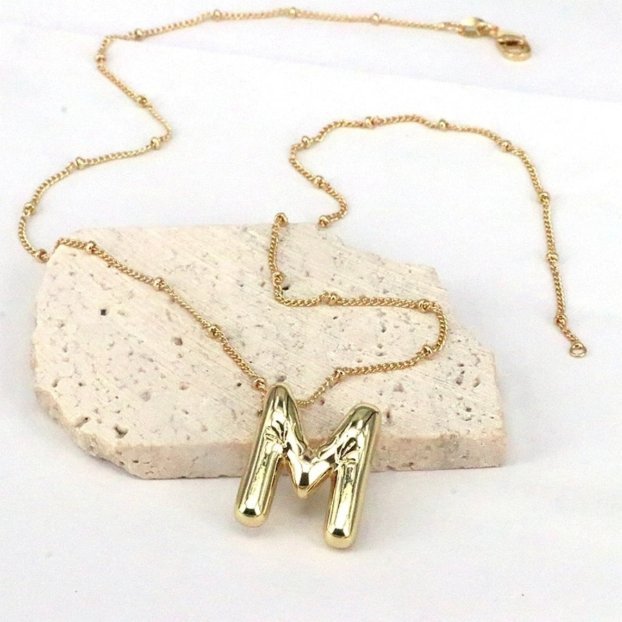 18k gold plated pendant necklace in bulk