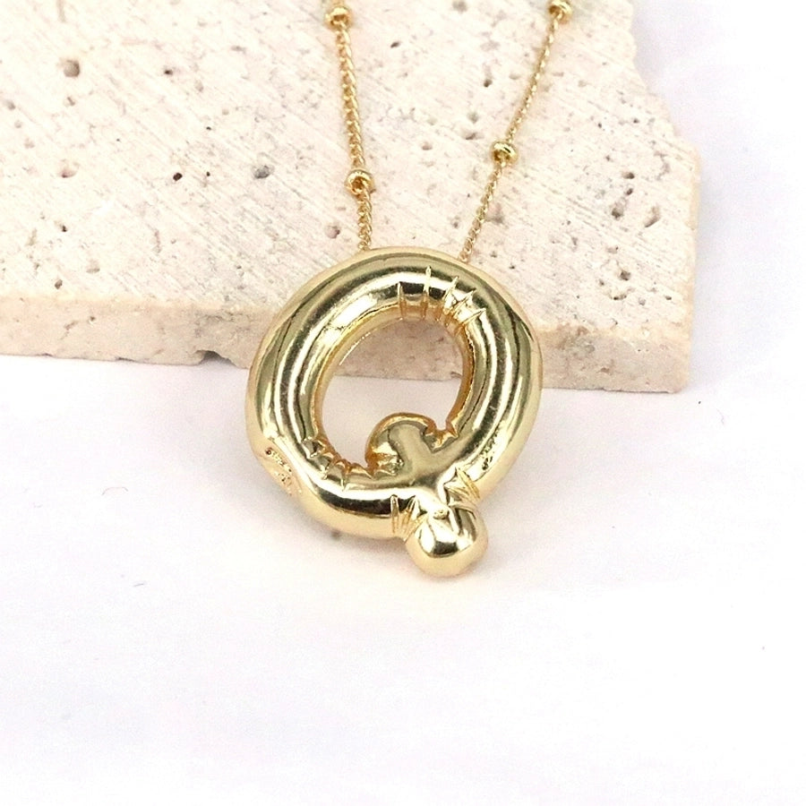 18k gold plated pendant necklace in bulk