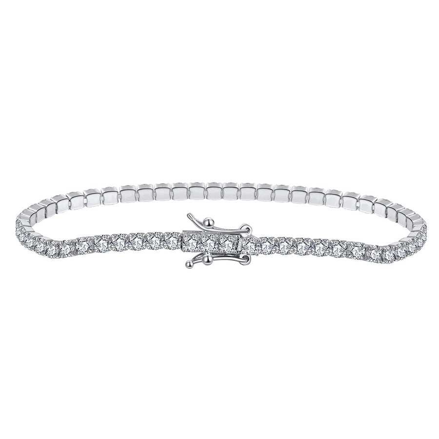 925 Sterling Silver Tennis Bracelet