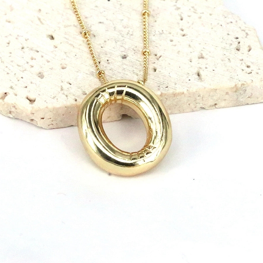 18k gold plated pendant necklace in bulk